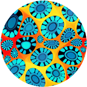 Abstract Digital Art, Science Art, Math Art