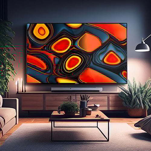 📺 Smart TV Frame Art