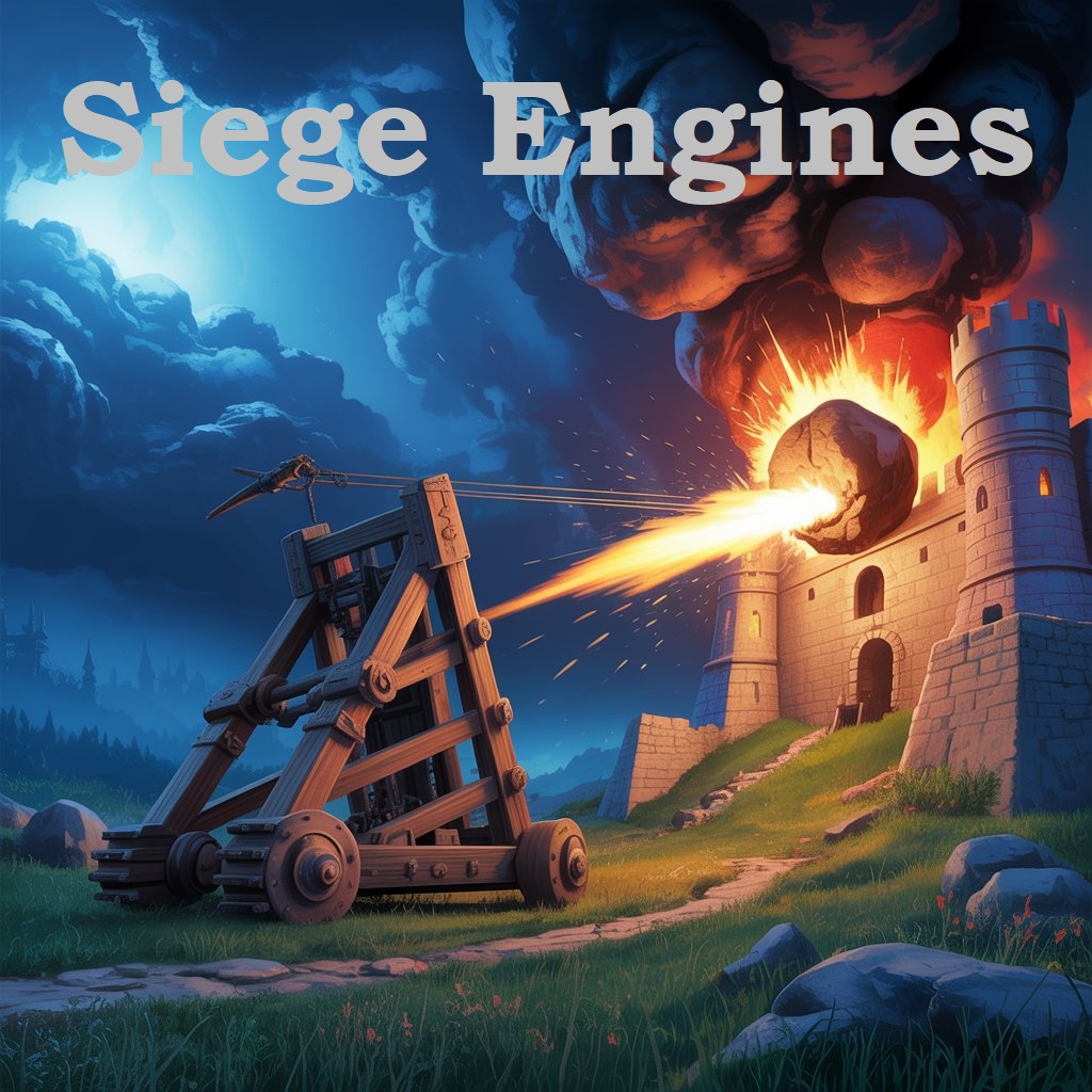 The Power and Psychological Pain of Siege Engines. A great addition to any action adventure YA fantasy.