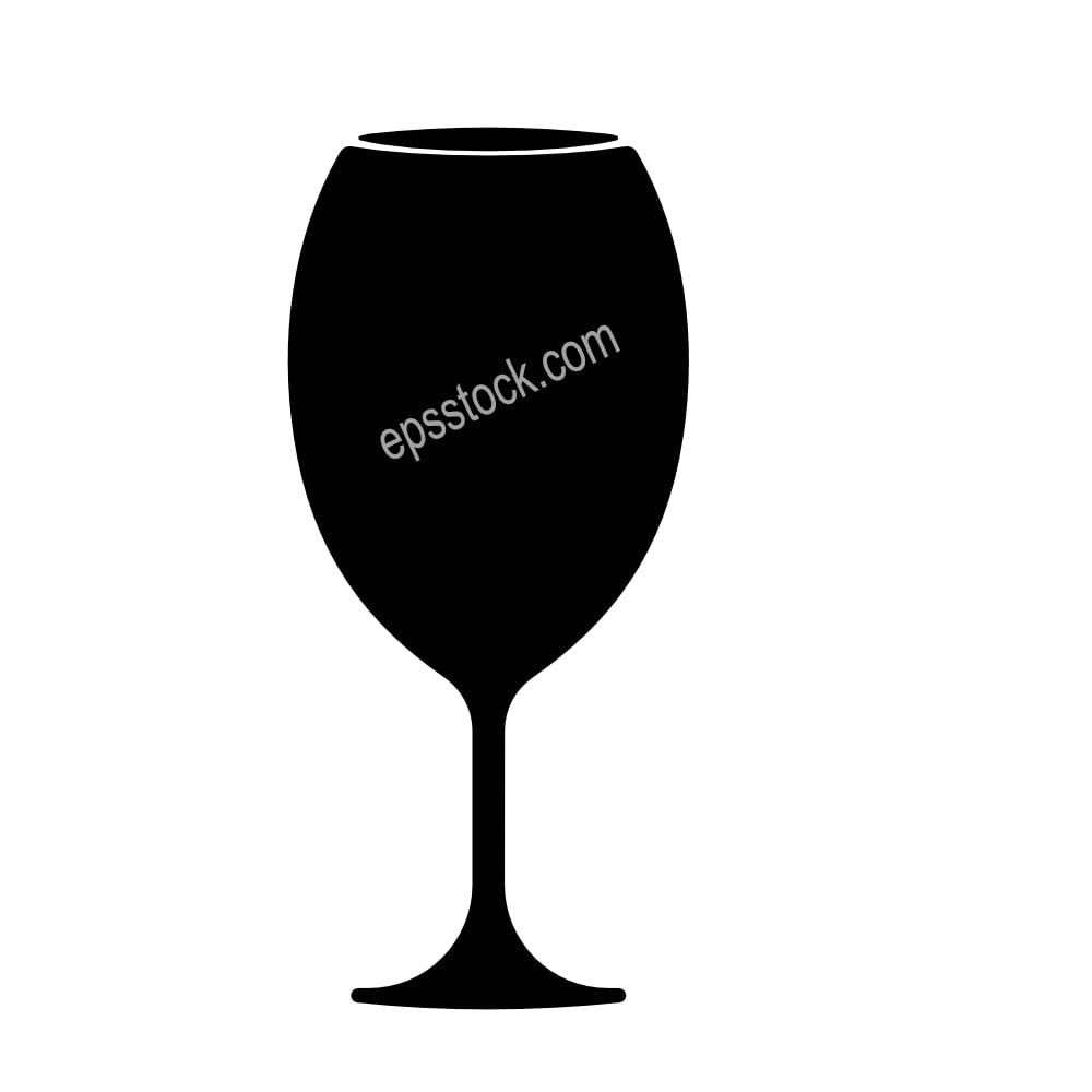 Wine glass symbol