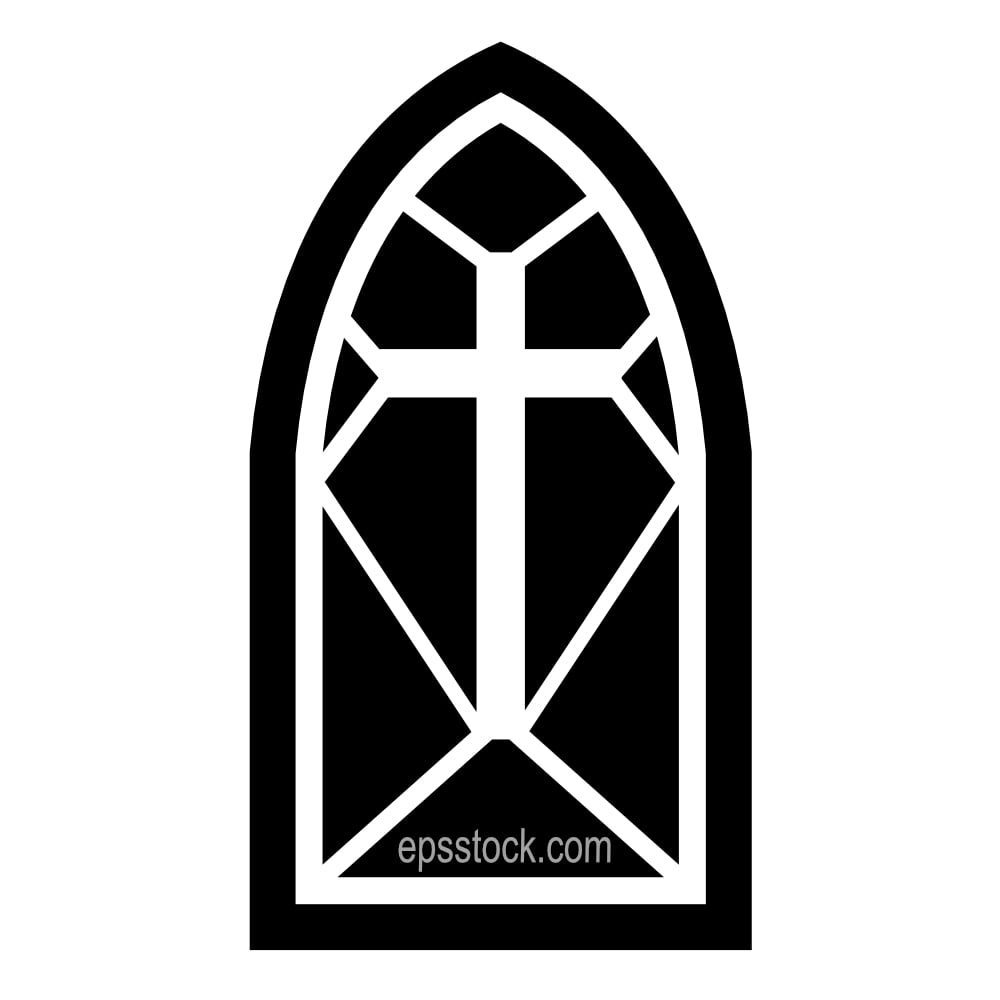 Church glass window