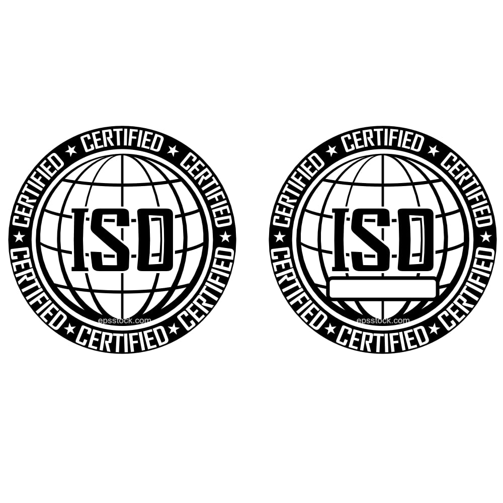 iso certificate stamp