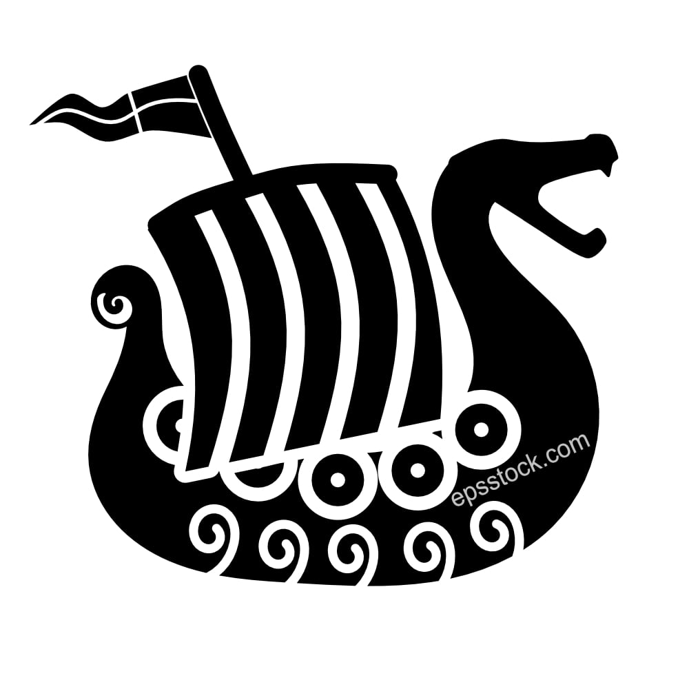Viking ship Sweden