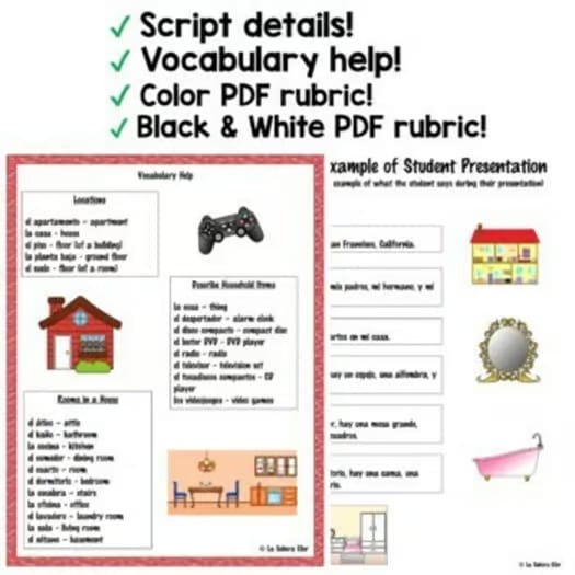 Spanish Dream House Project | La Casa de Mis Sueños Proyecto