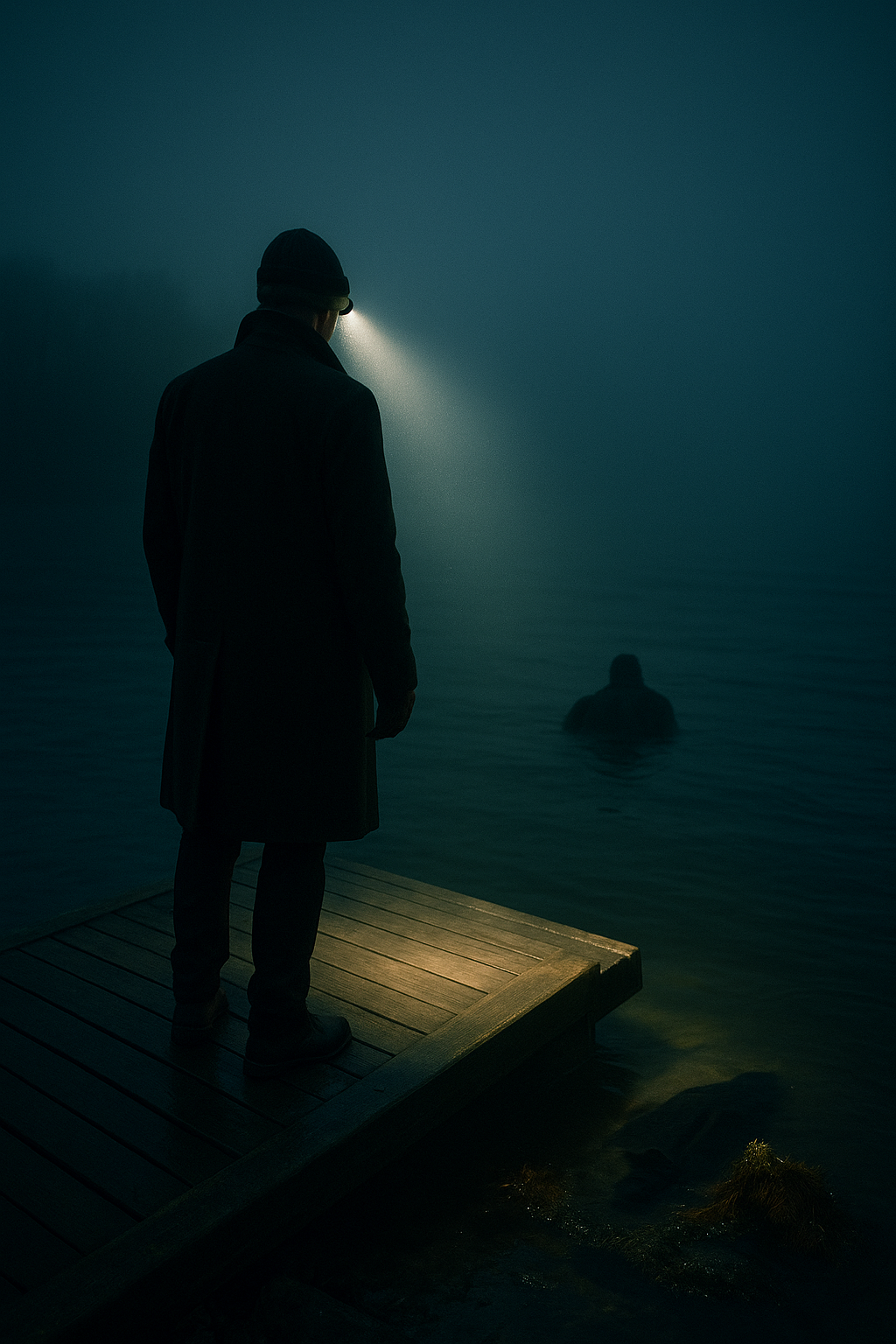 Stockholm noir i dimma: en kropp vid Vaxholm, en skräddarsydd rock och viskningar om näcken. På Södermalm jagar Jonas sanningen medan SÖD ristar sig närmare.