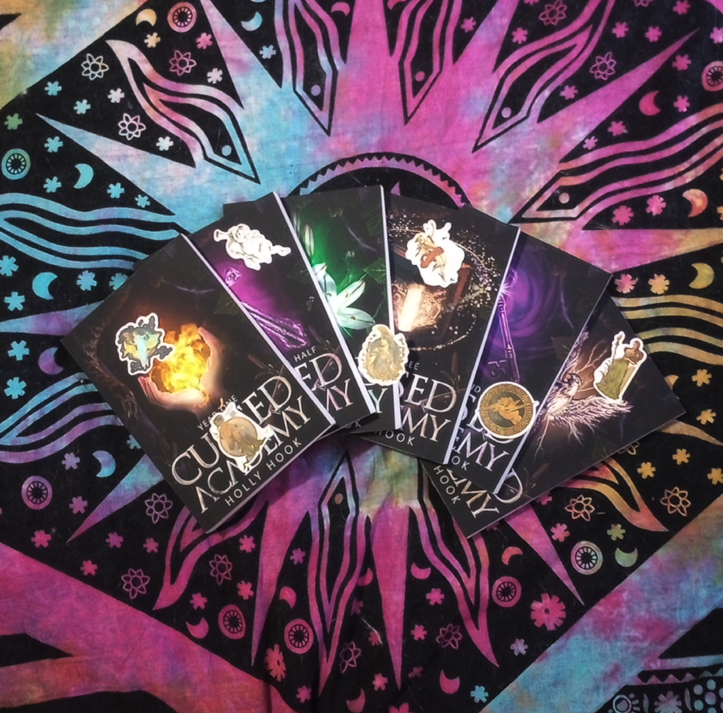 Cursed Academy Book Set Holly Hook Signed