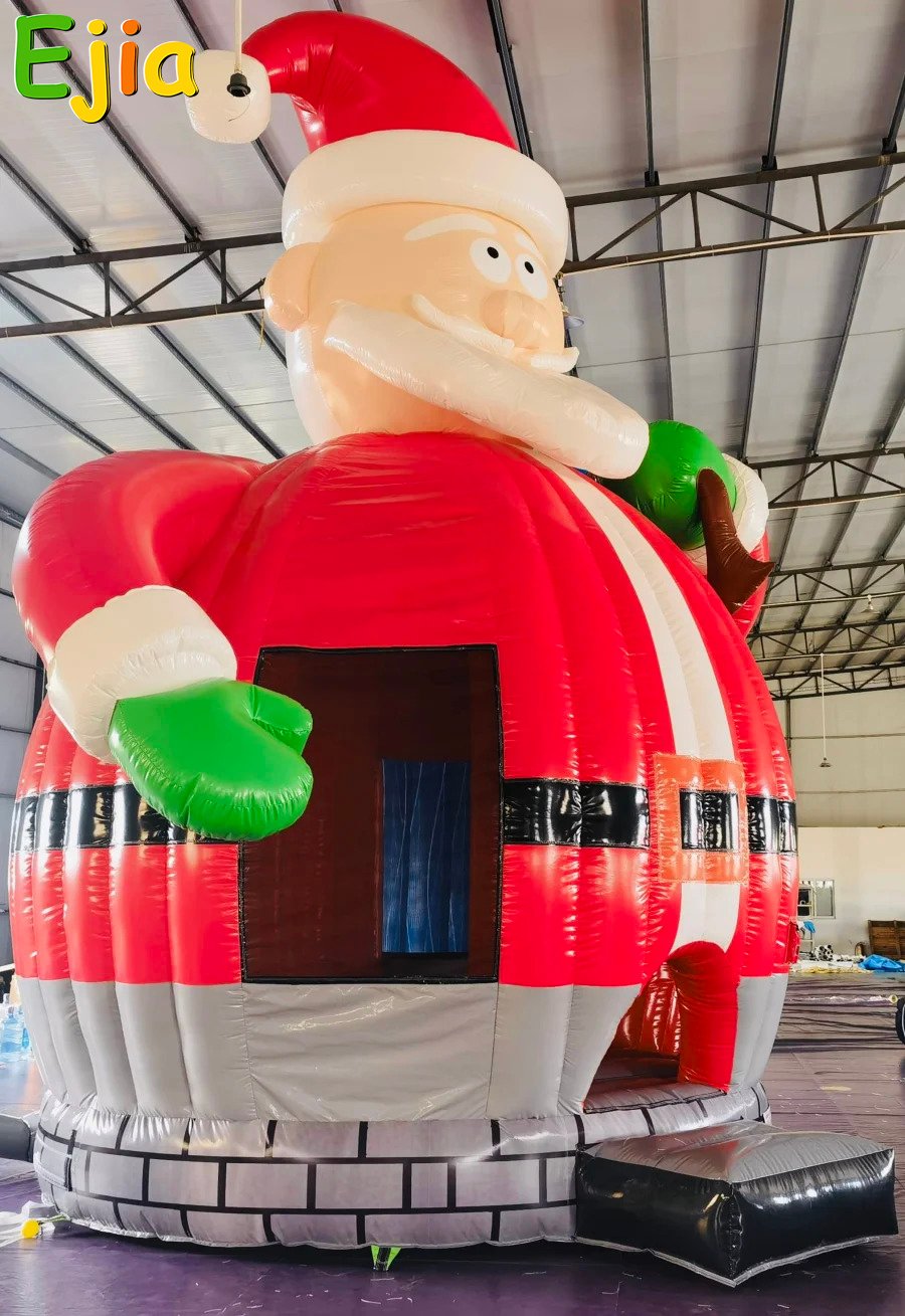 christmas-santa-bounce-house-commercial-inflatable