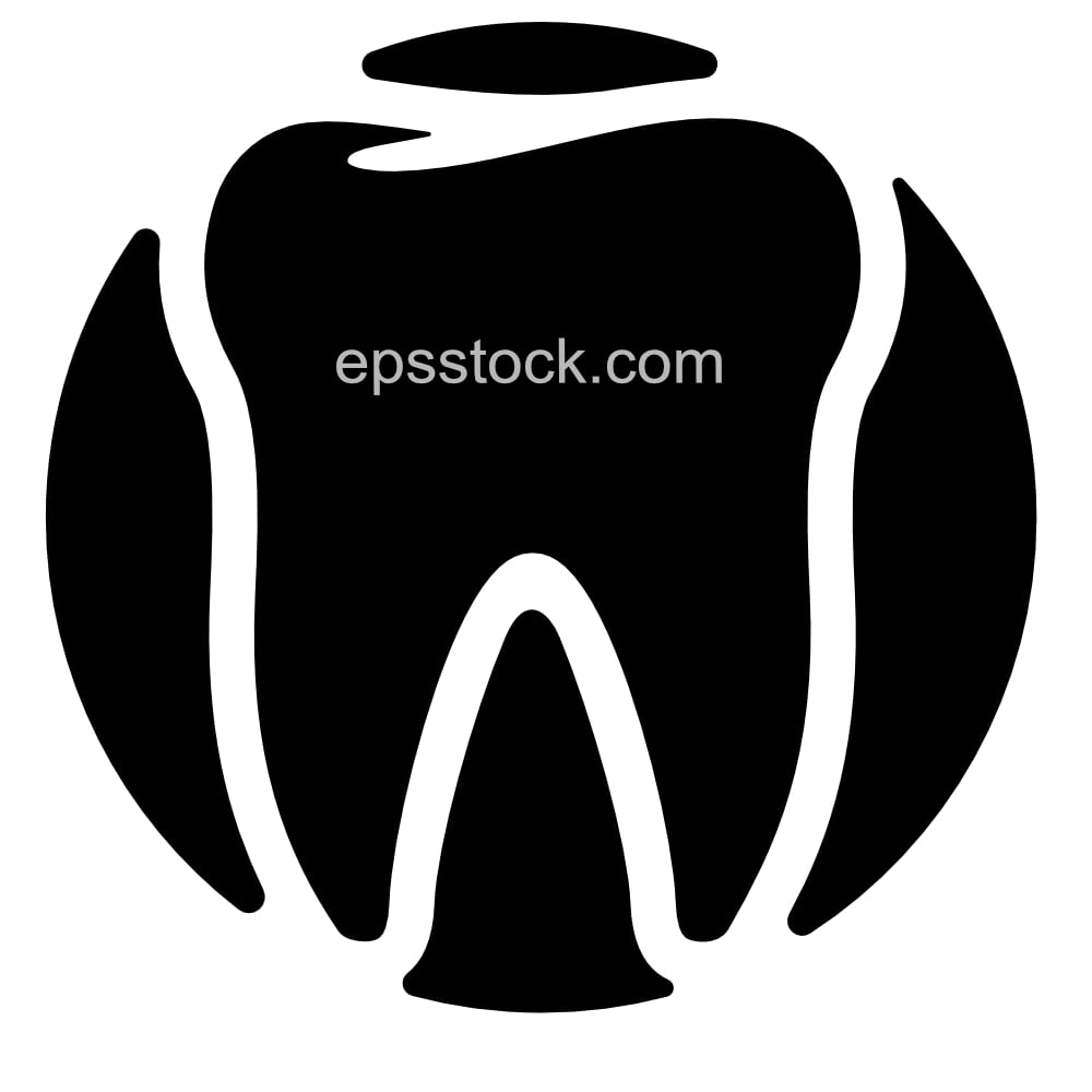 tooth round logo