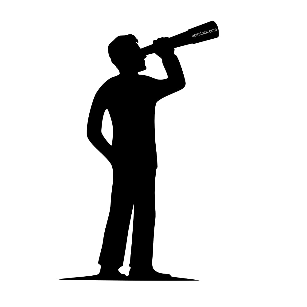 businessman with Telescope