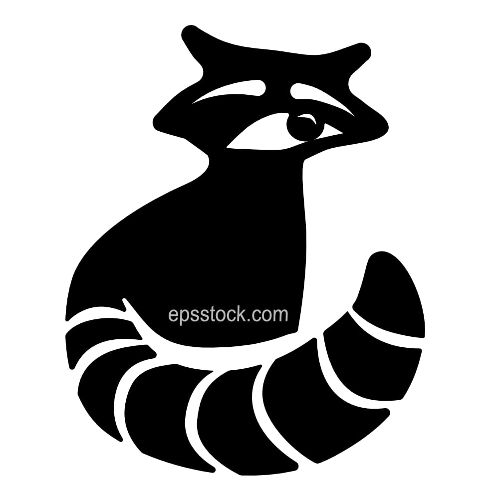 Raccoon emblem