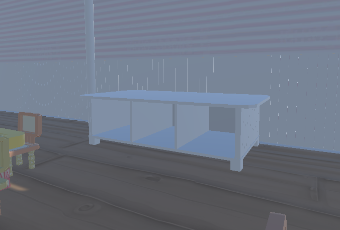 WHite Wooden TV Stand/Shelf