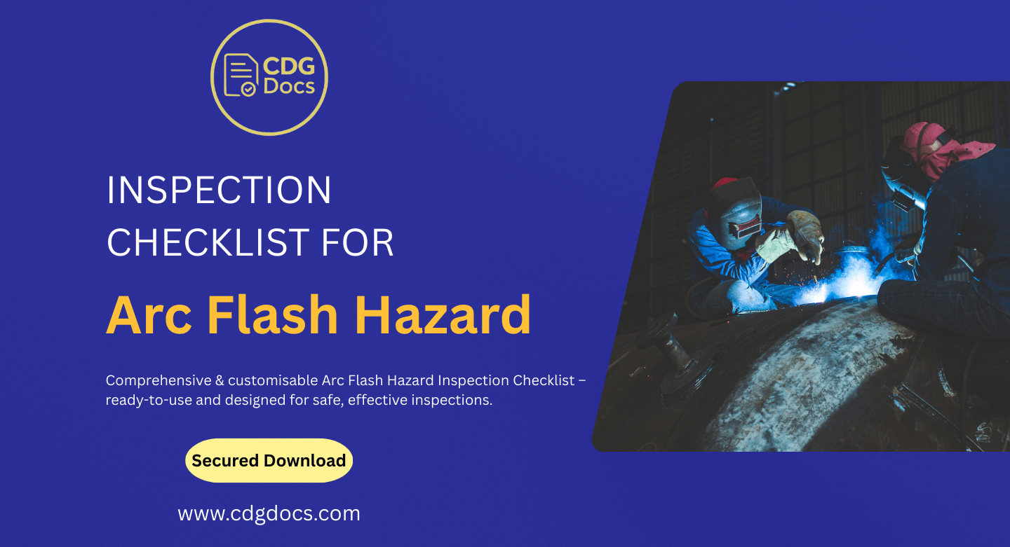 Arc Flash Hazard Inspection Checklist