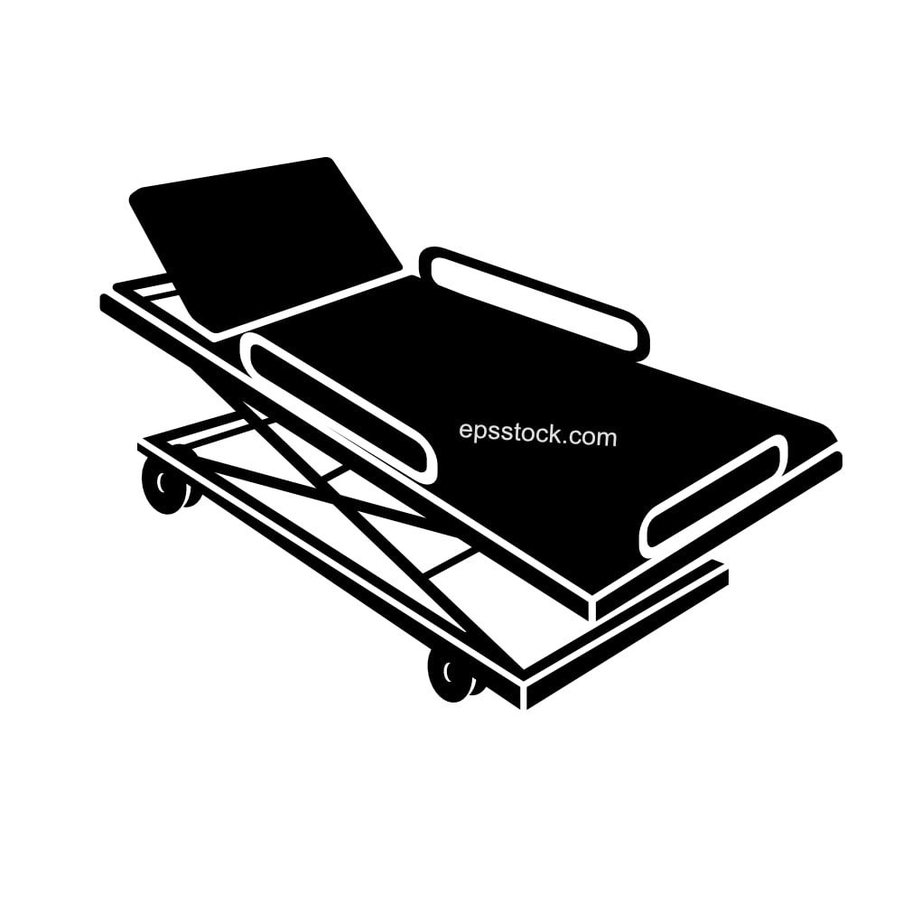 Ambulance stretcher emblem