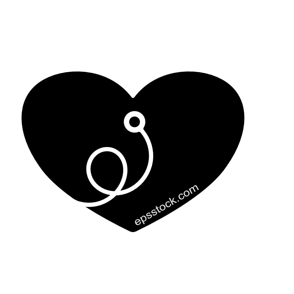 Stethoscope and heart