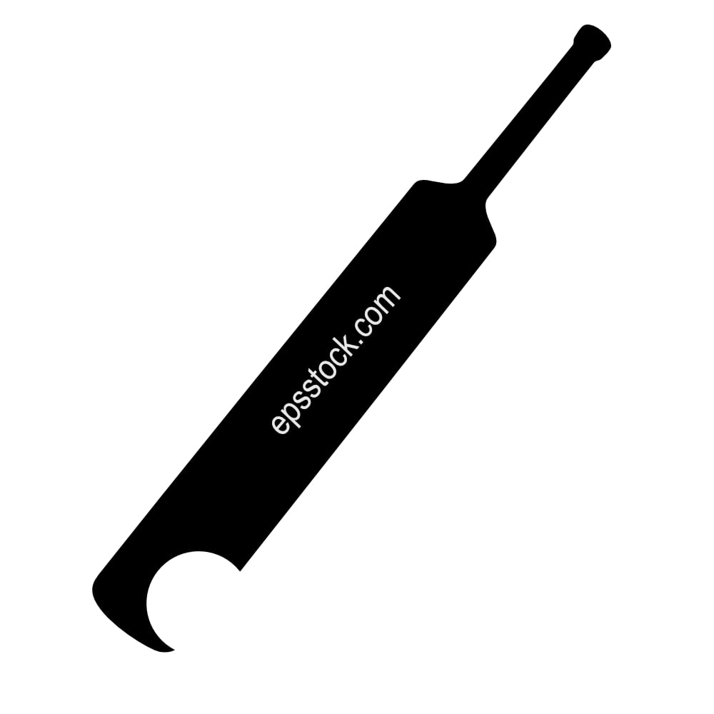 cricket bat and ball