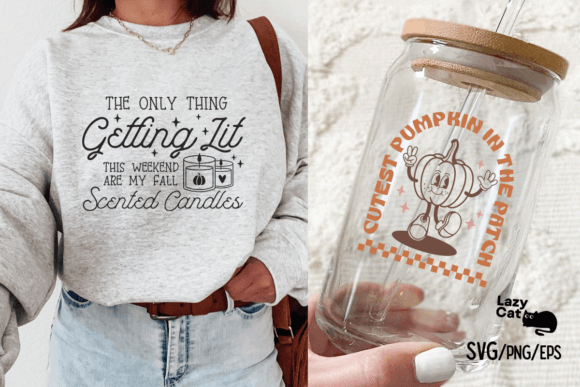 autumn svg png eps files for Cricut and Silhouette projects