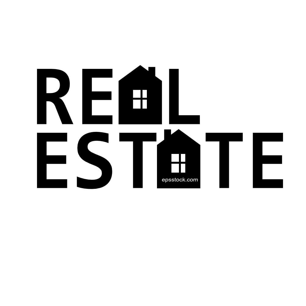 Real estate, lettering
