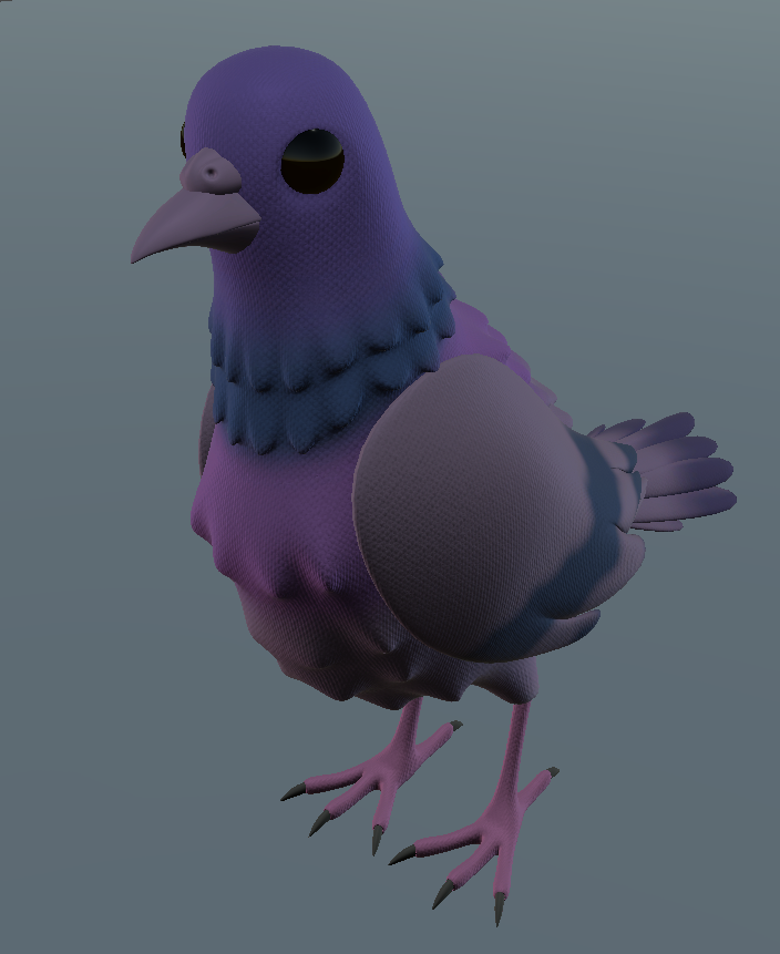 Pigeon Plush / Vrchat Assets