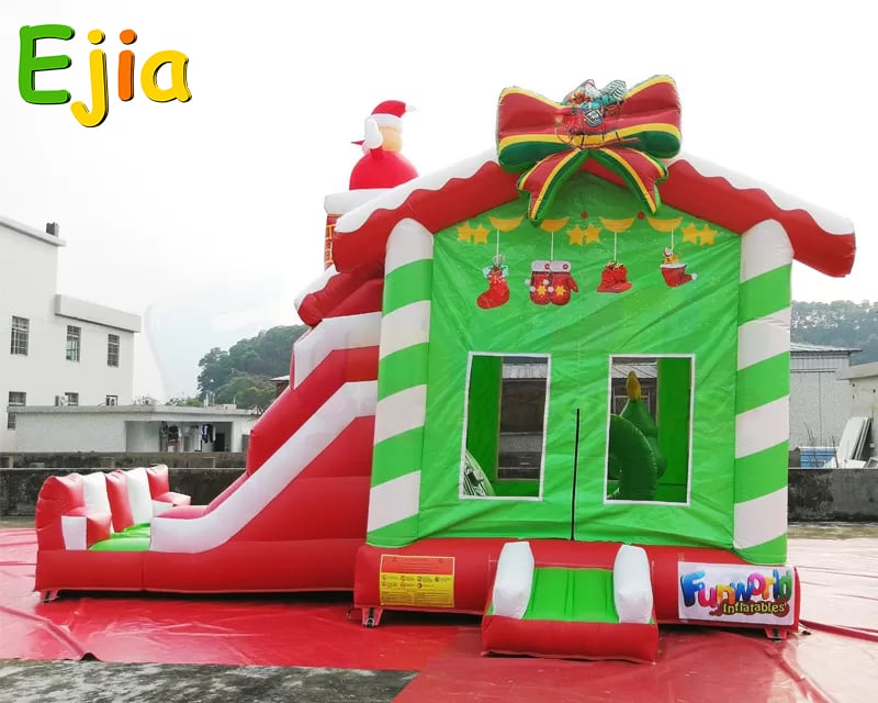 christmas-party-rental-santa-bounce-house-commercial-event