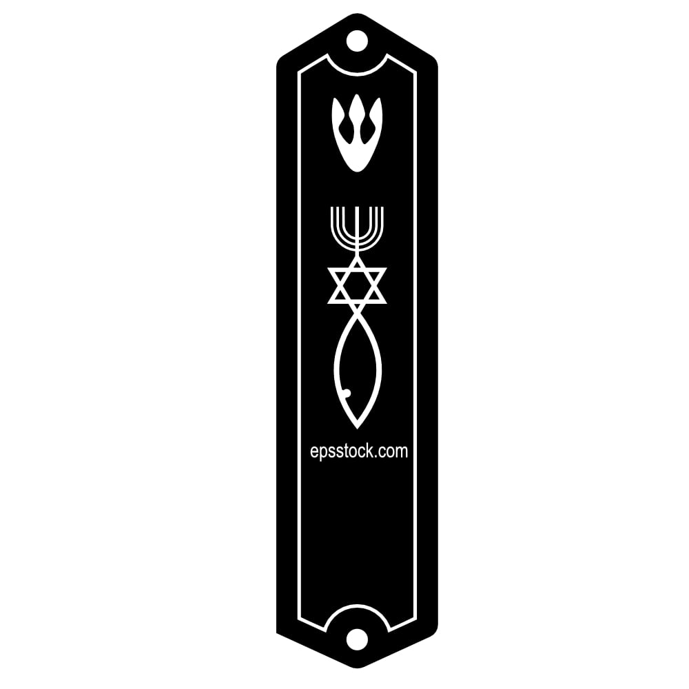 Mezuzah emblem