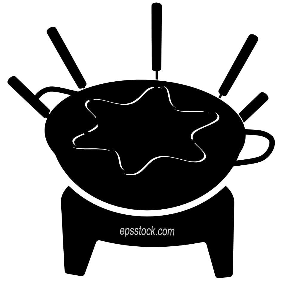 Fondue pot