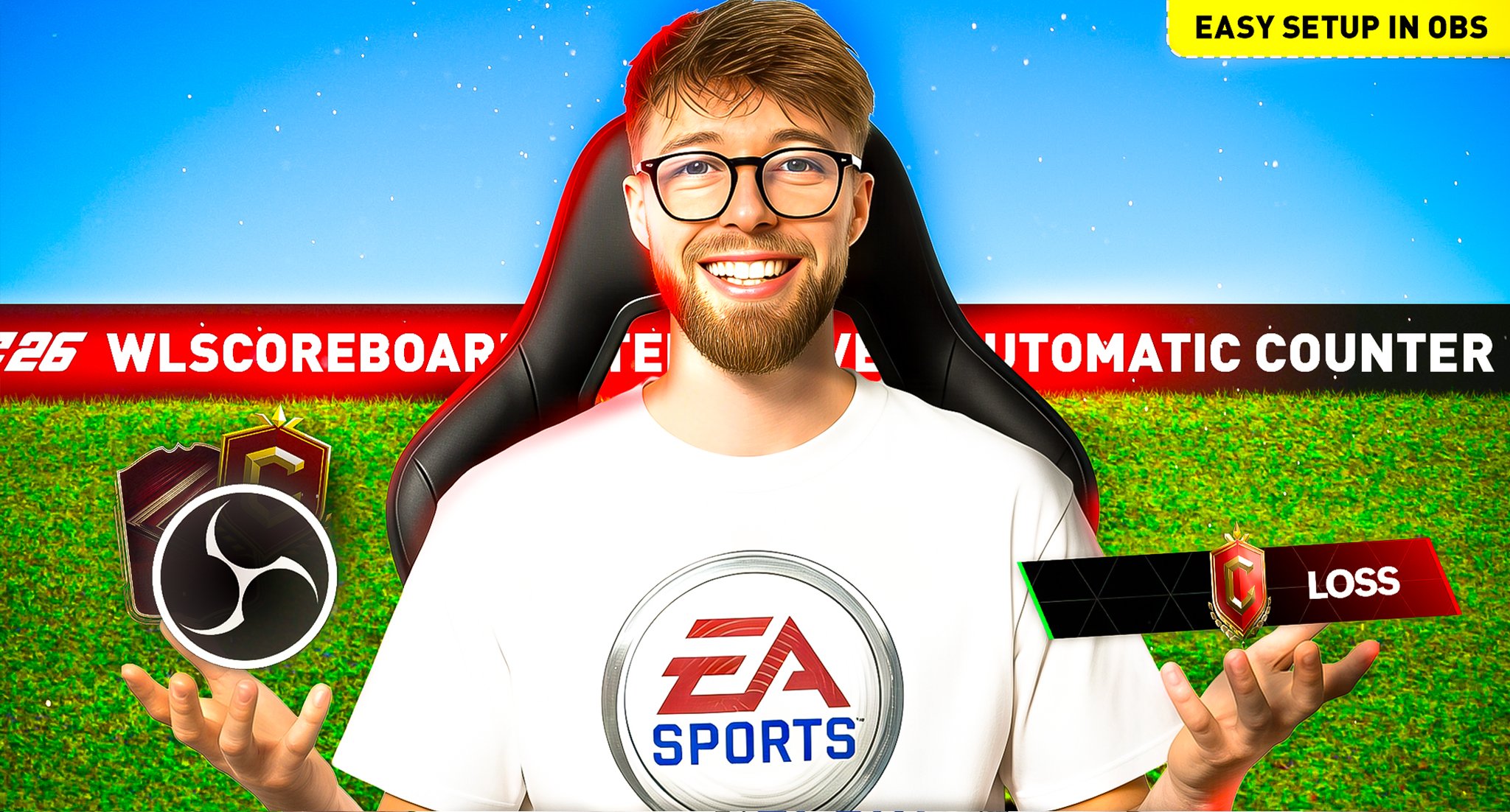 🏆 FC26 Interactive Scoreboard – Le compteur de victoires/défaites en temps réel ultime pour streamers (OBS &amp; Streamlabs)