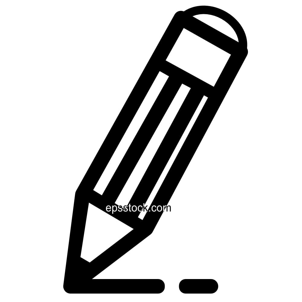 pencil writing symbol