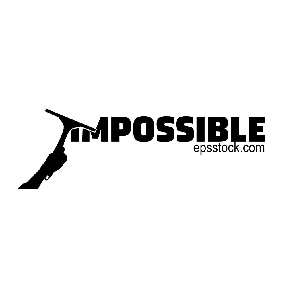 impossible to possible lettering