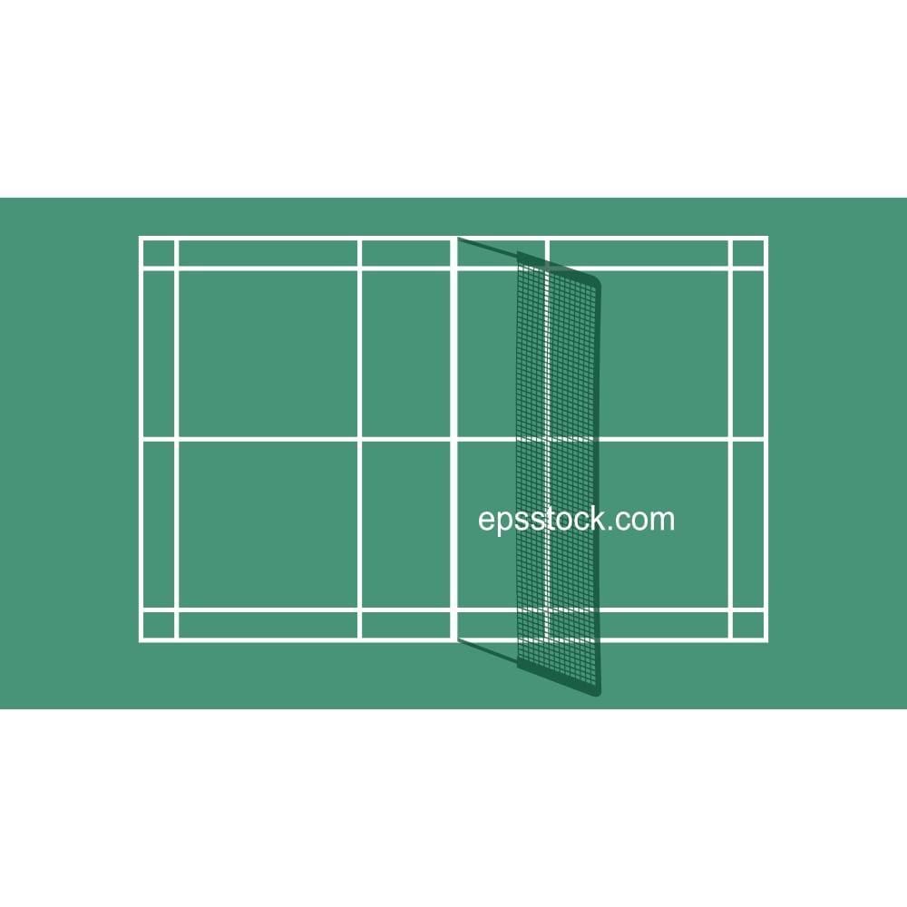 Badminton court