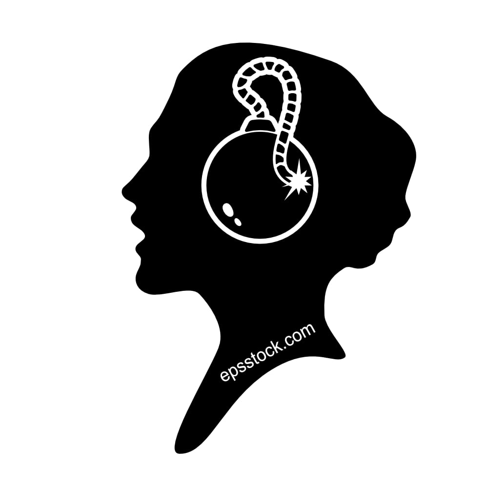 professional burnout, Bomb with lit fuse