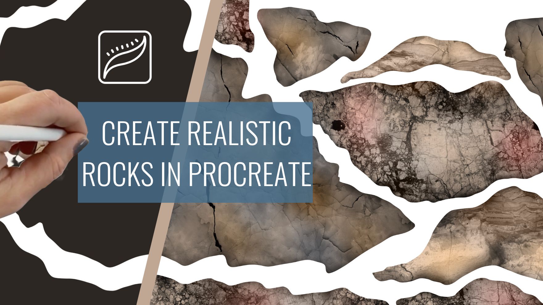 Create Realistic Rocks in Procreate