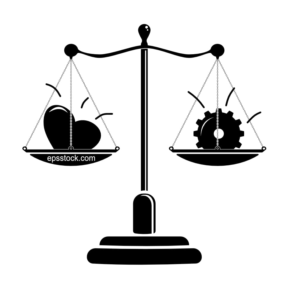 choose between family or hard work