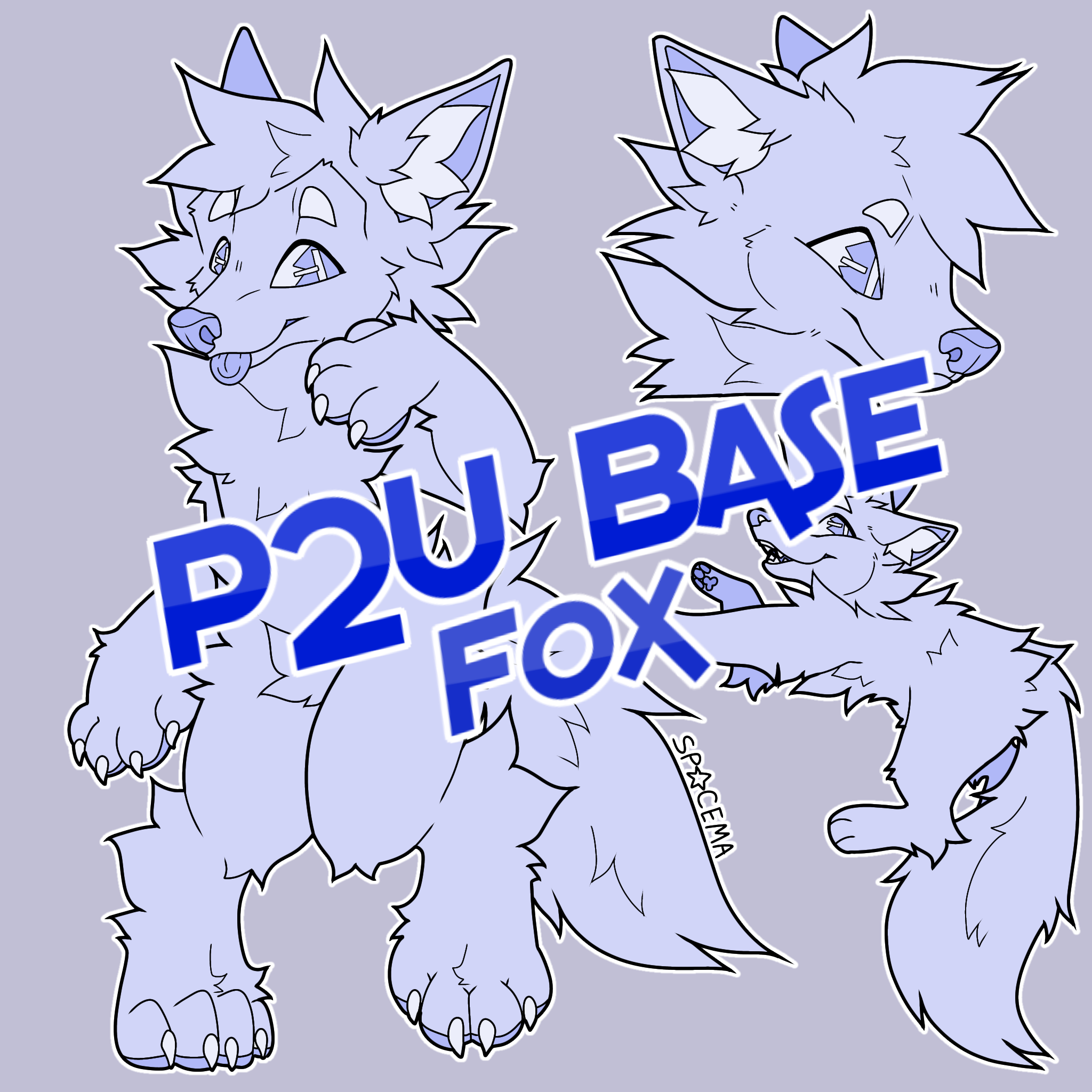 P2U Fox furry base - Payhip