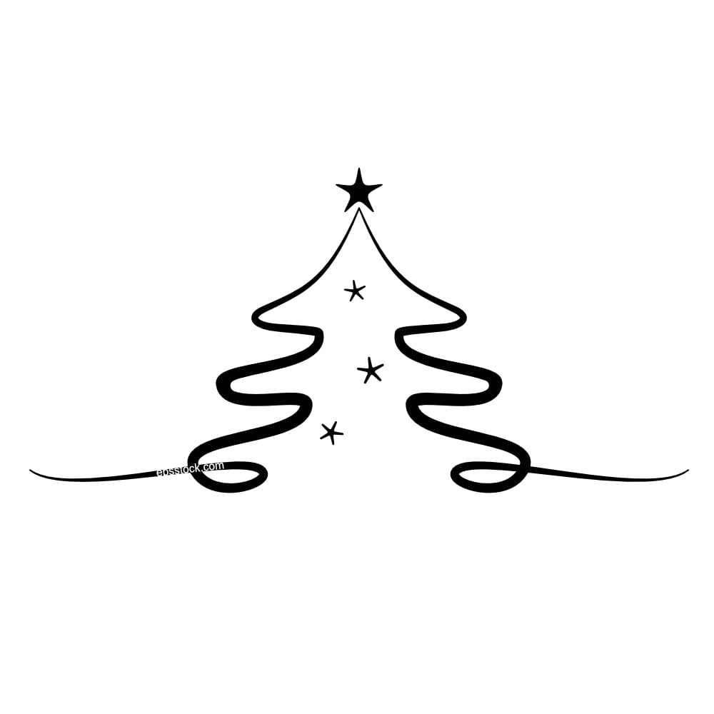 Christmas tree shape