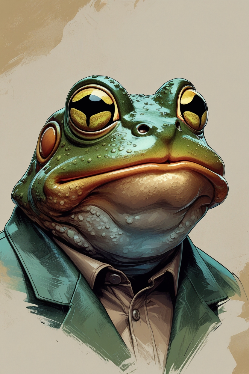 Grumpy Frog Wallpapers x3 Static - Payhip