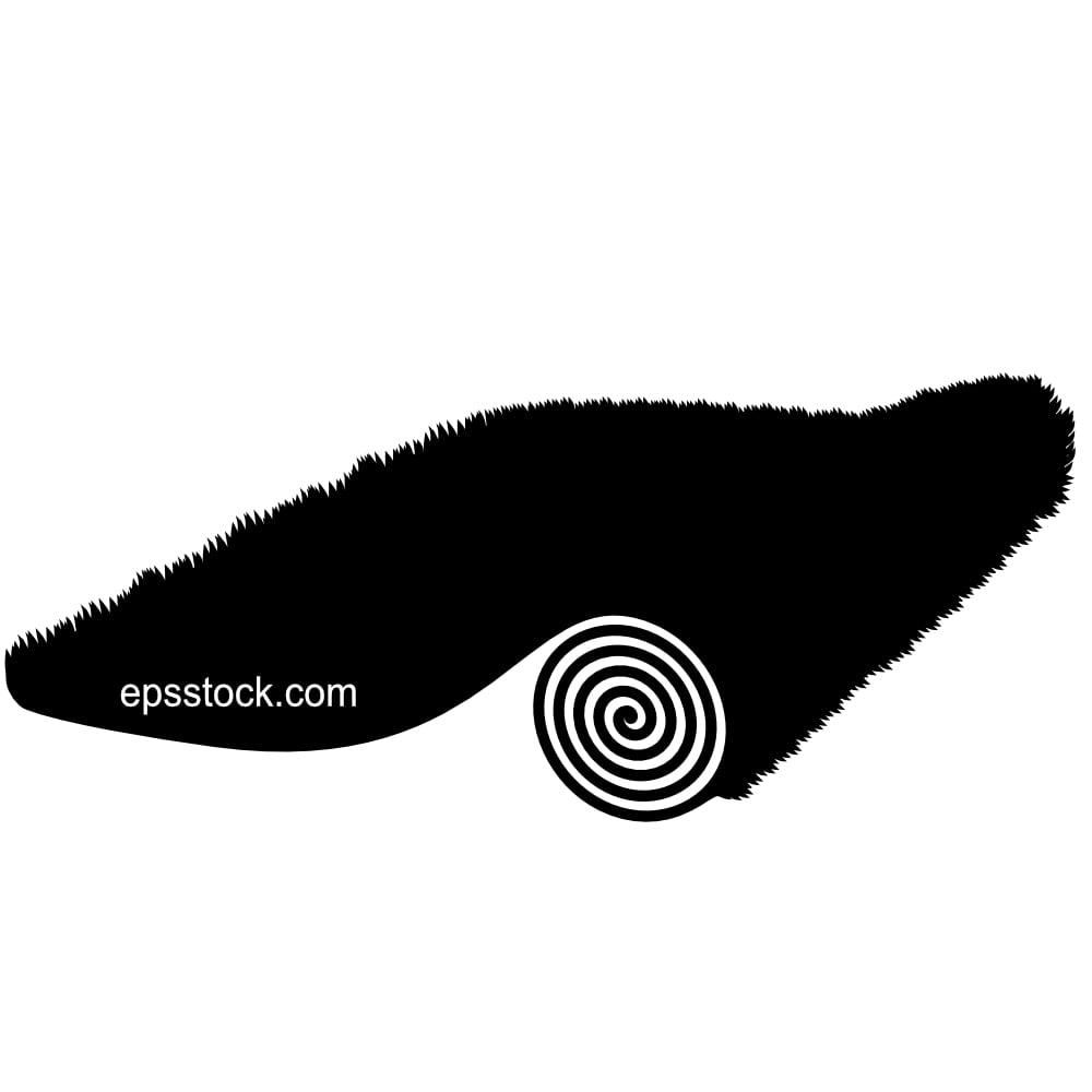 artificial rolled grass