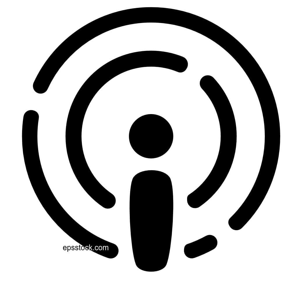 podcast symbol
