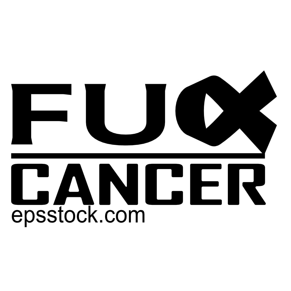 Fuck Cancer lettering