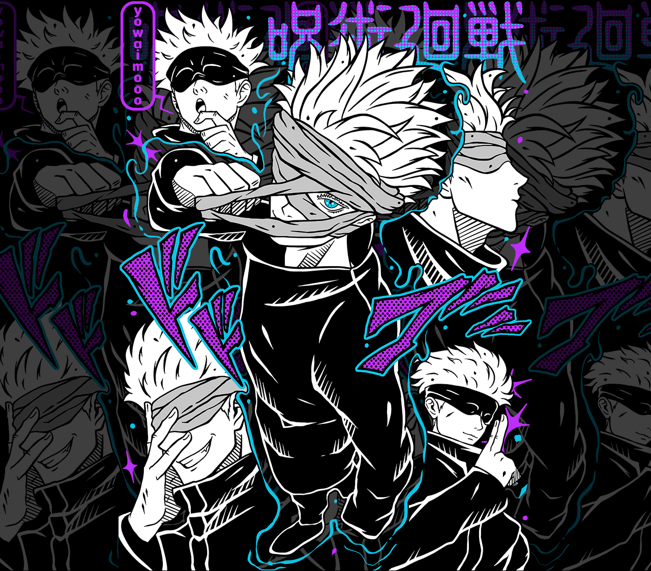 DESIGN ANIME Satoru Gojo | Jujutsu Kaisen - Payhip