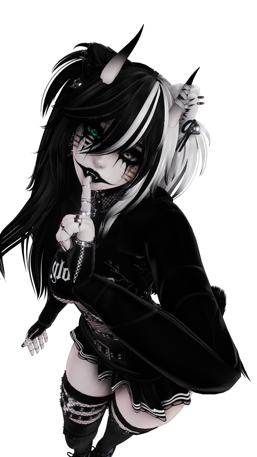 GOTHIC CLOWN TEXTURE (AMELIA HEAD)