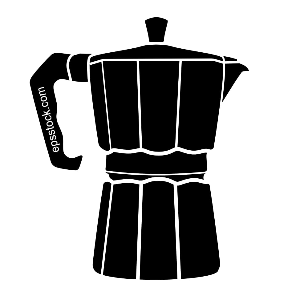 Italian coffee moka pot