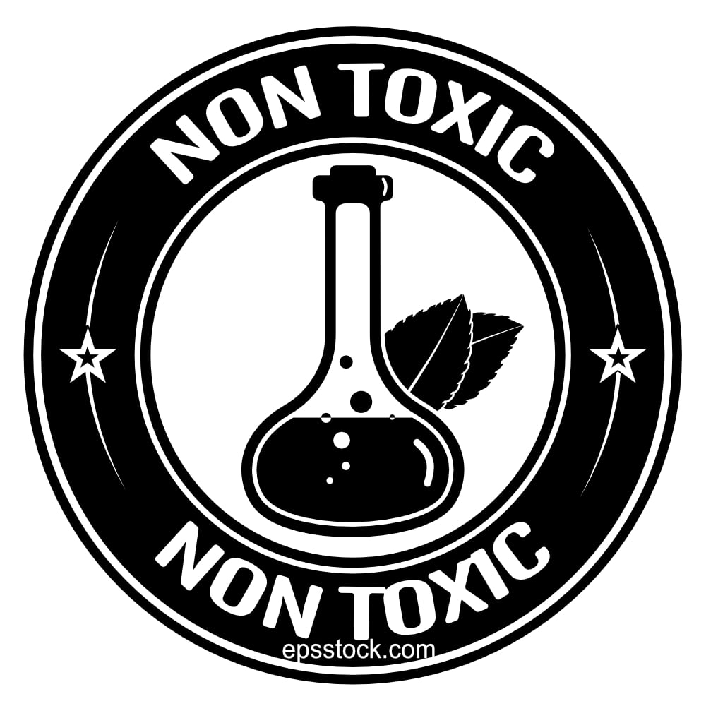 Non-toxic stamp