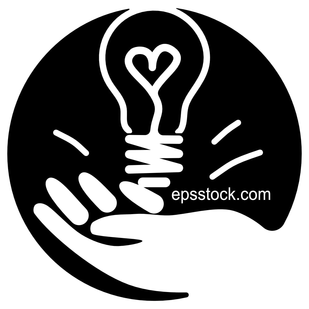 Hand holding Lightbulb