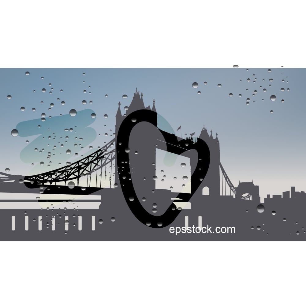 Inscription Heart On The Sweaty car Glass