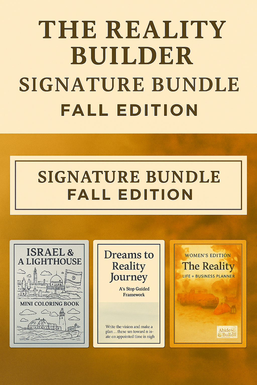 🍁 The Reality Builder Signature Bundle Fall Edition - Payhip