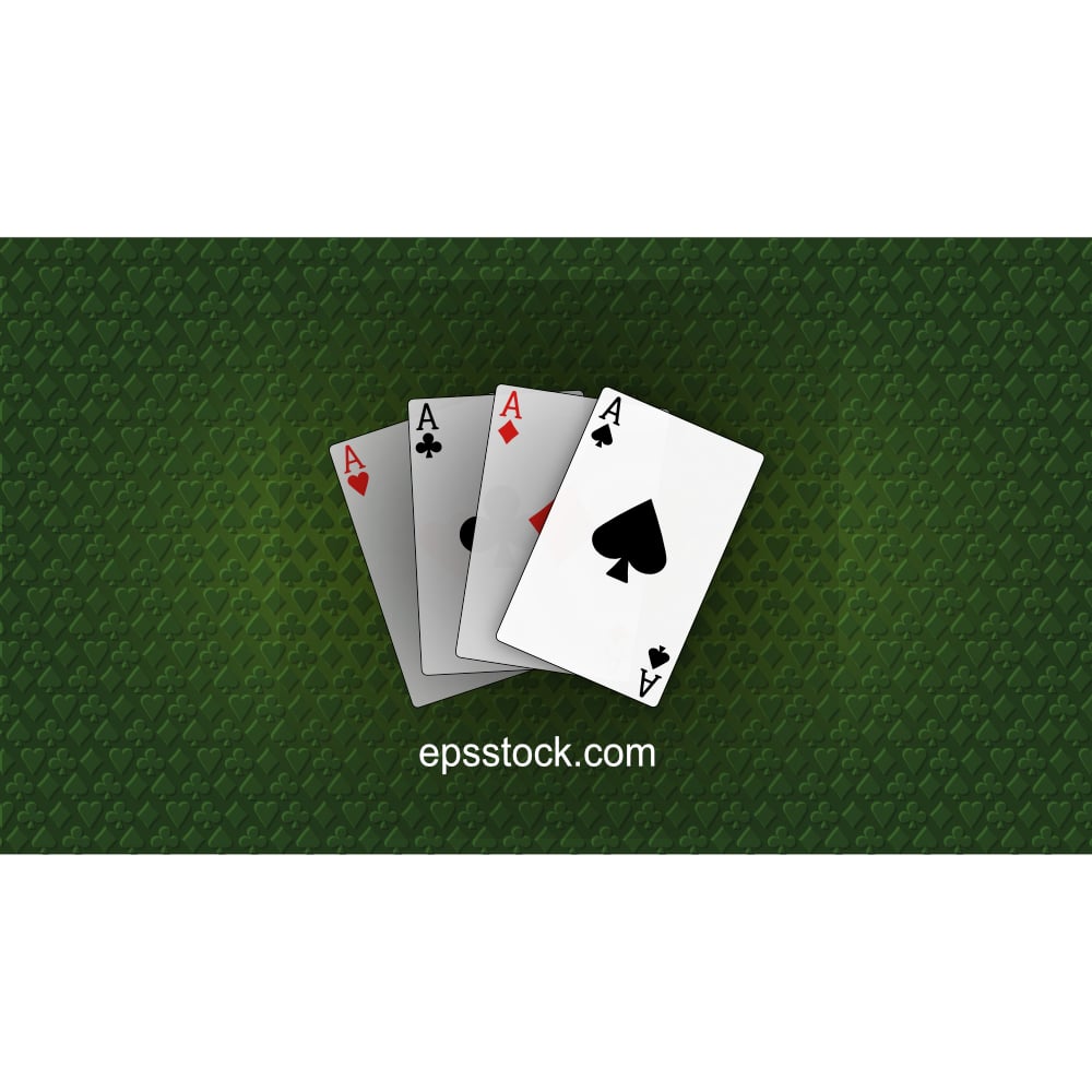 Poker Four Aces Cards