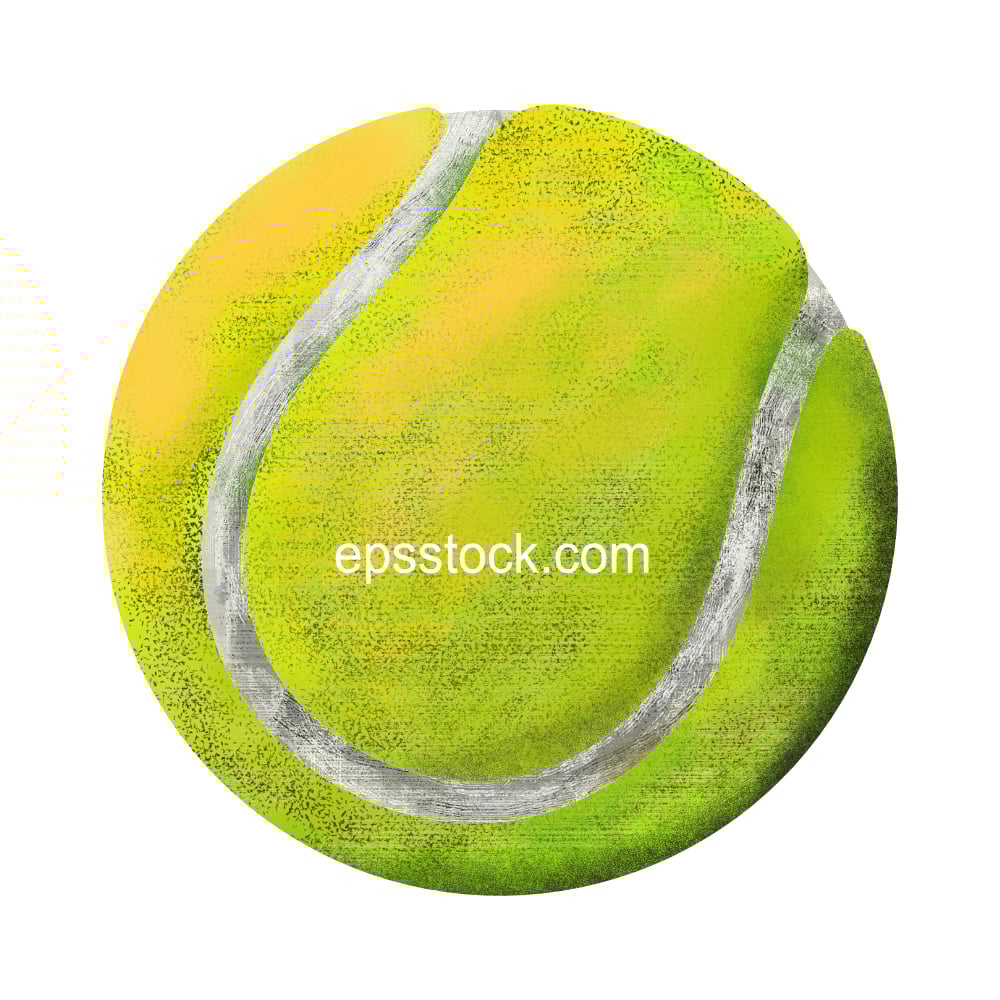 Color Tennis Ball