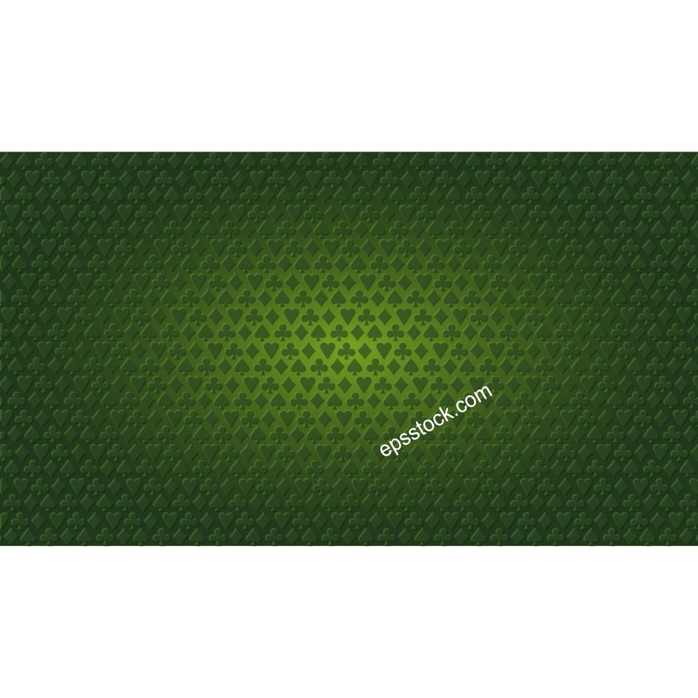 green Poker Background
