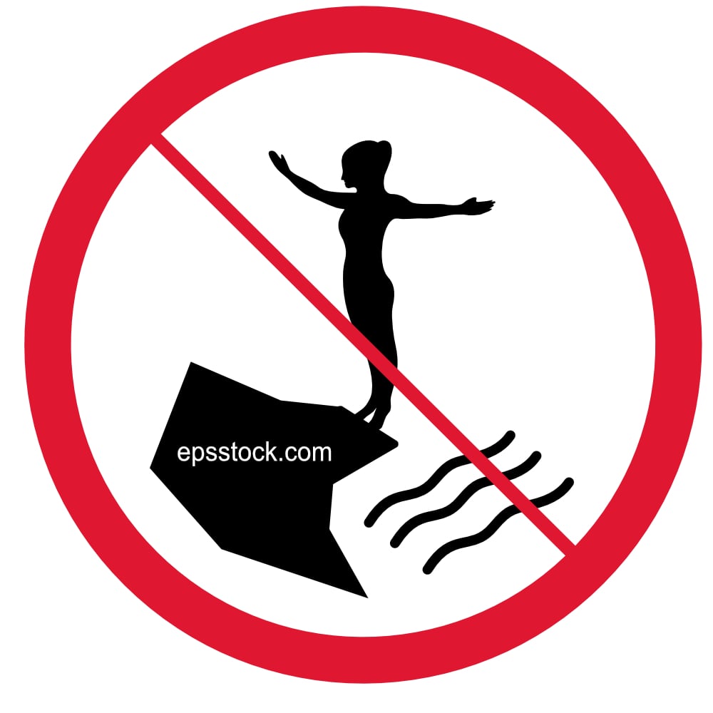 don't jump into the water