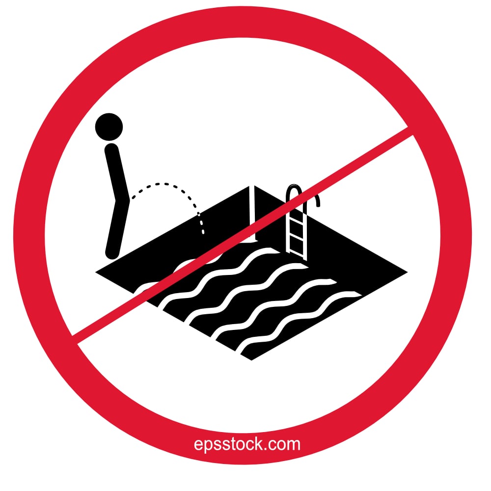 don't pee in the pool